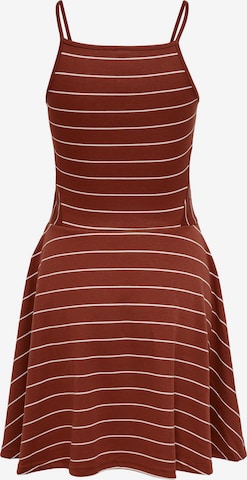 ONLY Summer Dress 'Loui' in Brown