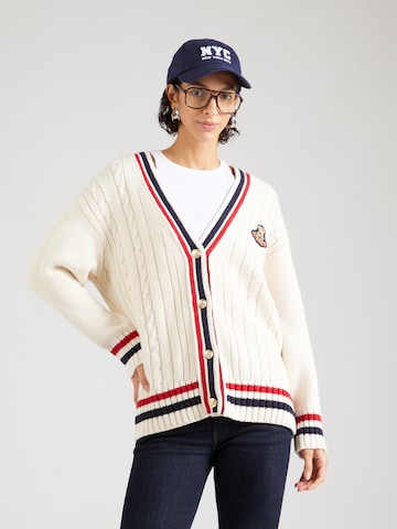 GANT Oversized takki 'VARSITY' värissä beige: etupuoli
