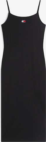 Tommy JeansHaljina - crna boja: prednji dio