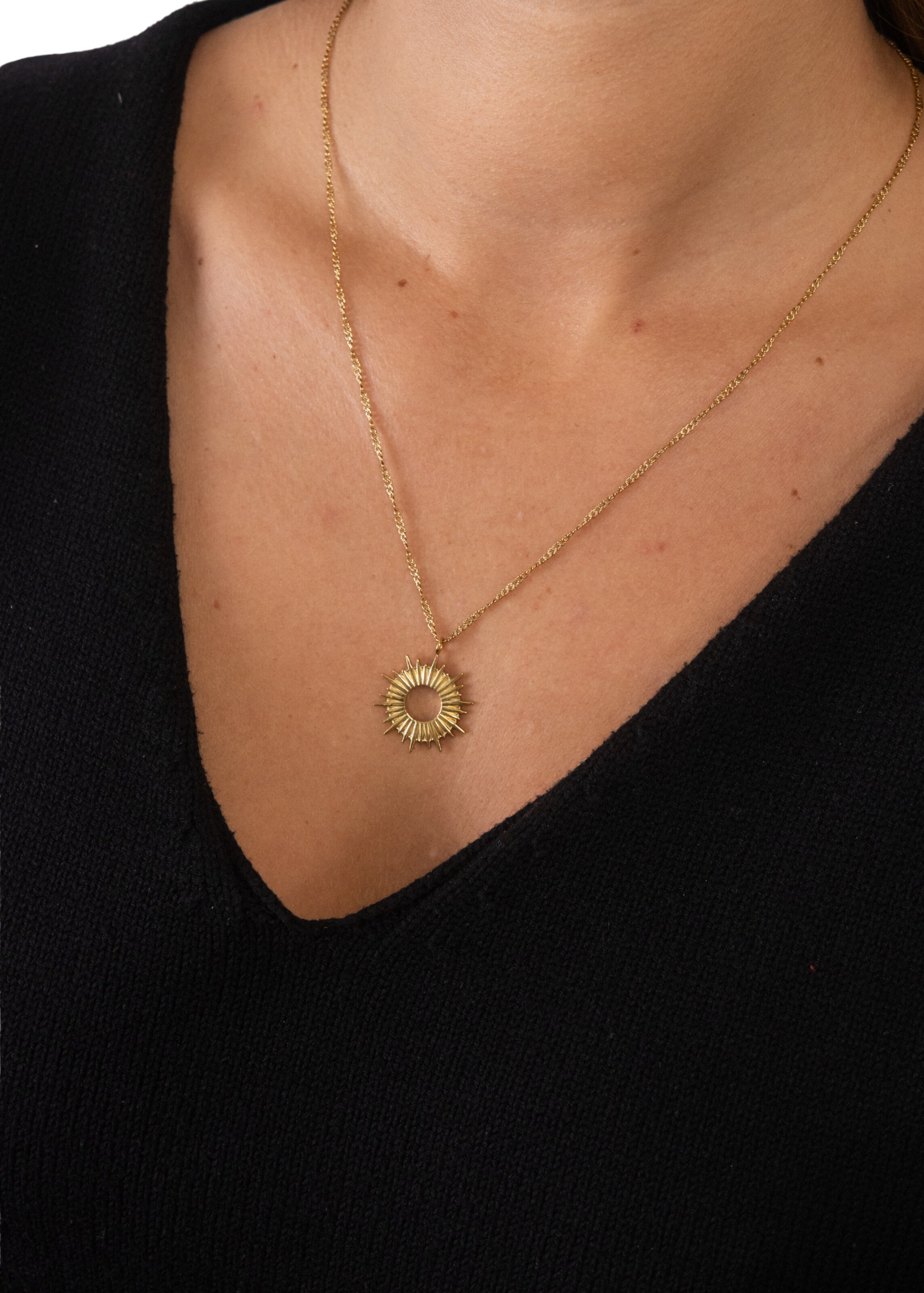 PURELEI Necklace 'Soleil' in Gold