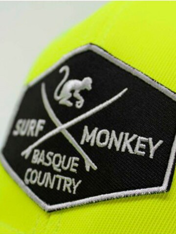 Surf Monkey - Boné desportivo em amarelo