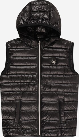 UNITED COLORS OF BENETTON Vest in Black: front