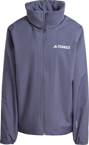 ADIDAS TERREX Outdoorjas 'MT ESS' in Blauw: voorkant
