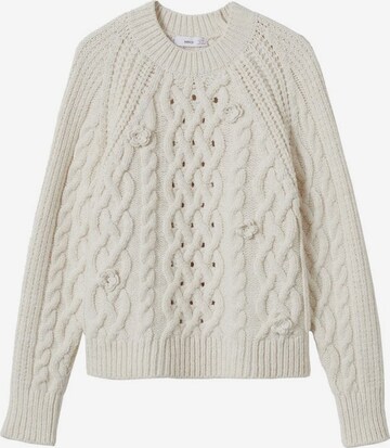 Pullover 'Odessa' di MANGO in beige: frontale