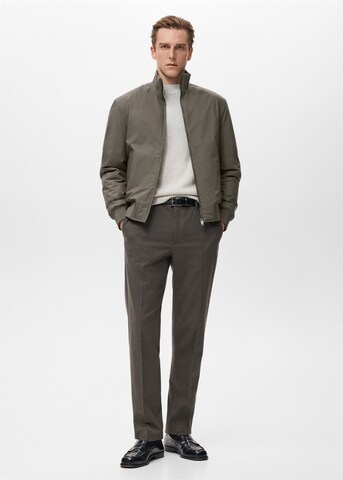 MANGO MAN Between-Season Jacket 'Ollie' in Green
