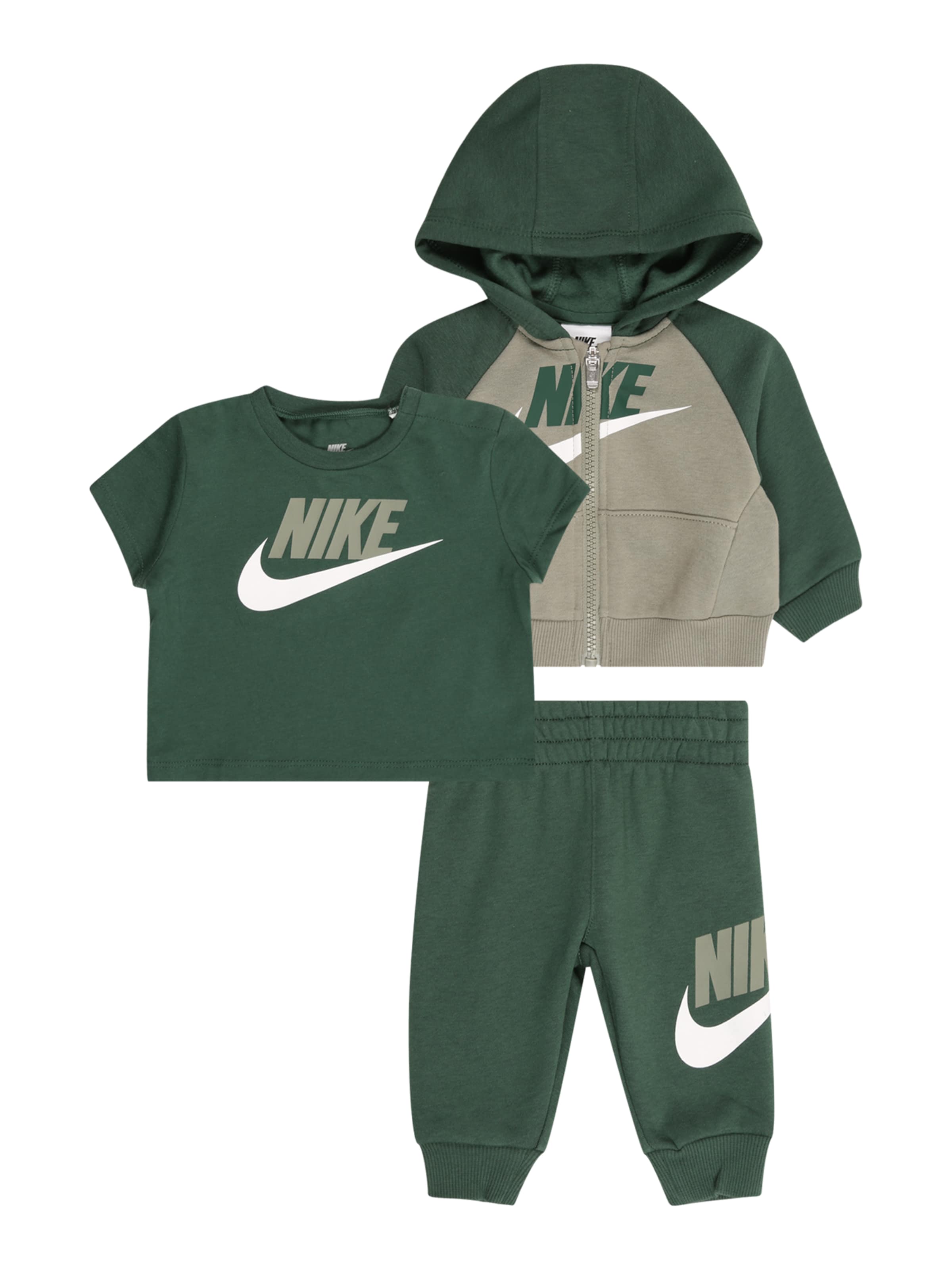 Nike Sportswear Σετ σε πράσινο: μπροστά