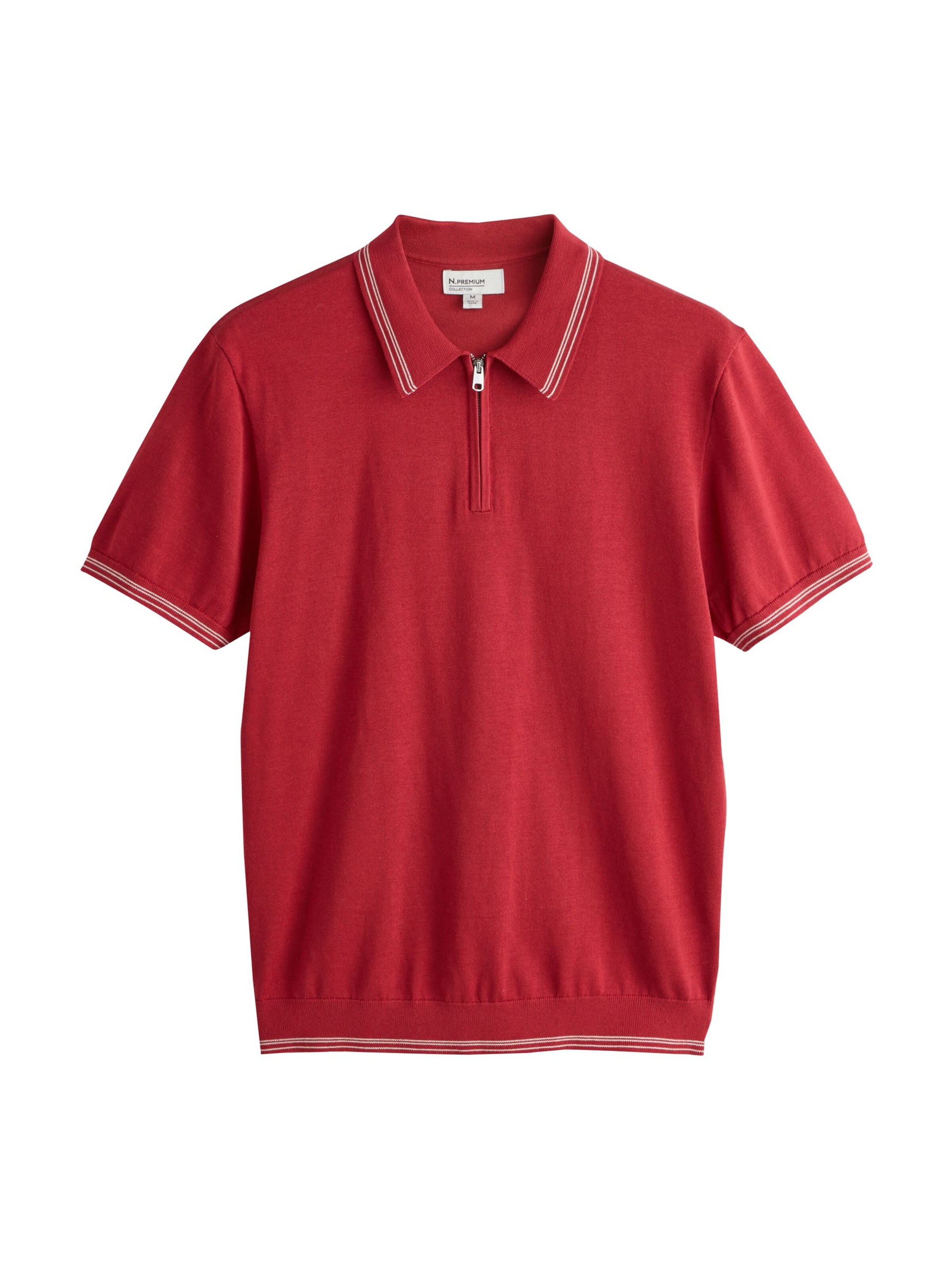 Next Shirt 'N.Premium' in Rood: voorkant