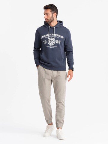 Ombre Tapered Trousers 'OM-PAJO-0202' in Grey