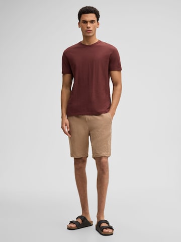 STRELLSON Regular Trousers 'Kaji' in Beige