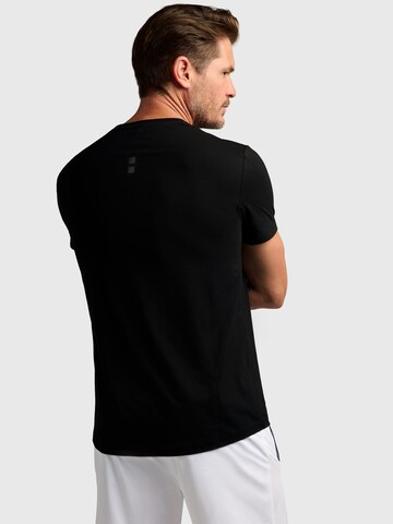 nordicdots Functioneel shirt 'Modal Comfort' in Zwart