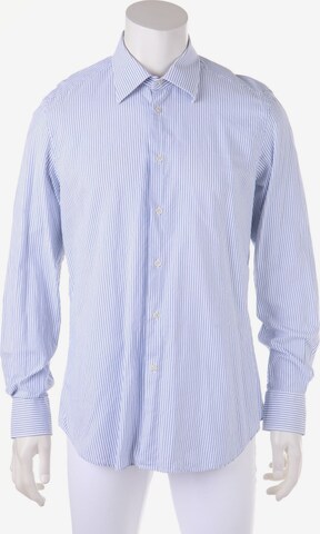 PAL ZILERI Button Up Shirt in L in White: front