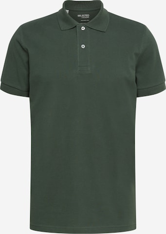 SELECTED HOMME Тениска 'Neo' в зелено: отпред