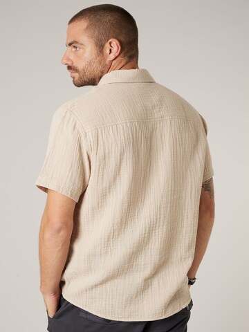 Deeluxe Regular fit Overhemd 'Squizz' in Beige
