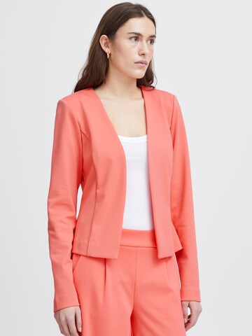 Blazer ' KATE ' di ICHI in arancione: frontale