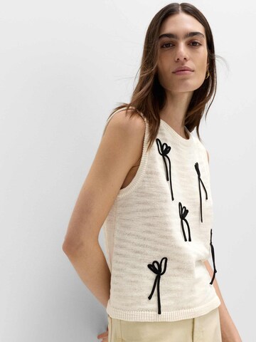 Gilet in maglia di Marks & Spencer in bianco