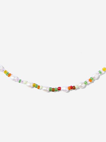 ØYRE Łańcuszek 'Multicolor Seed Bead and Pearl' w kolorze mieszane kolory