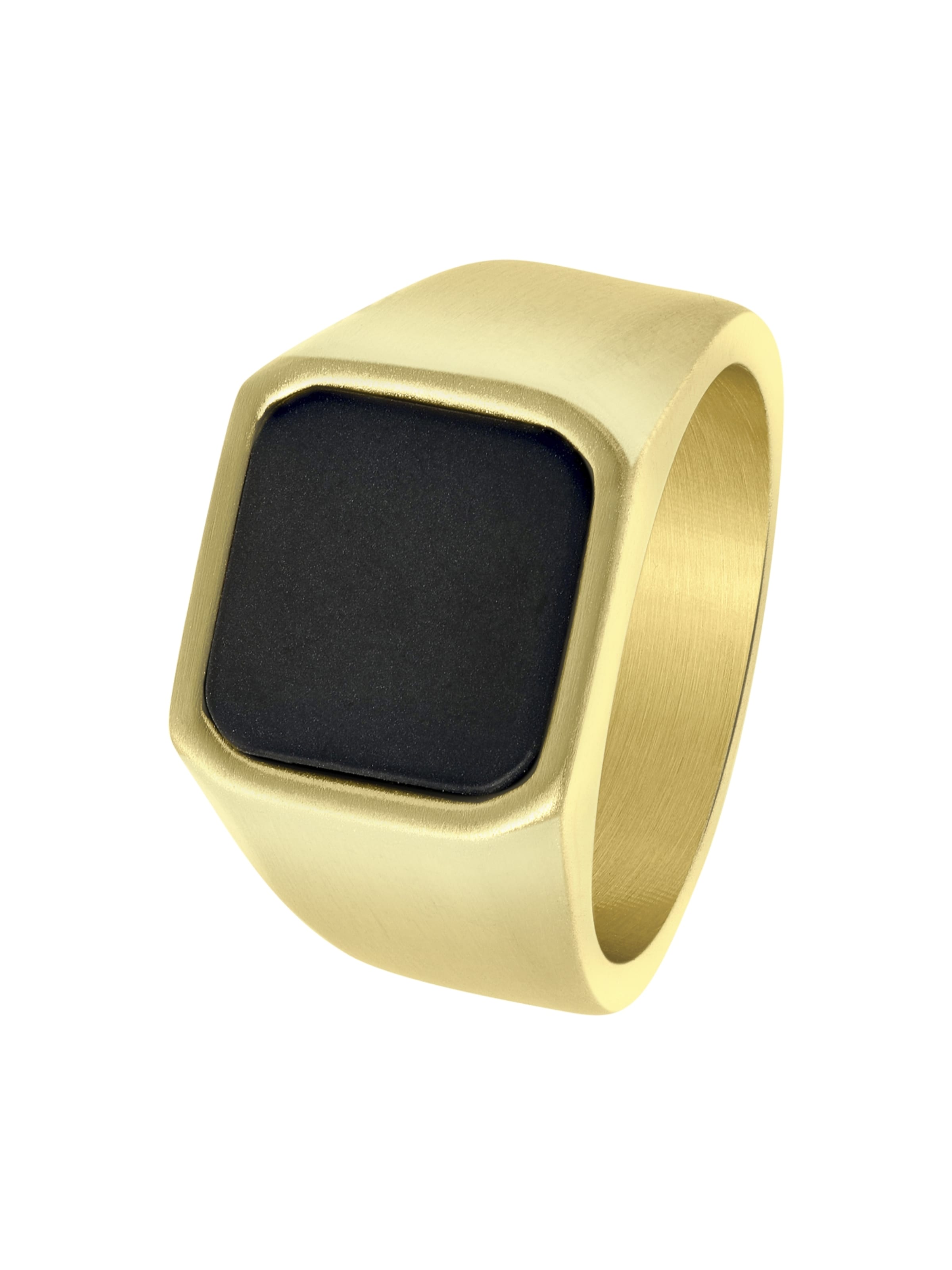 Lucardi Ring in Gold: front
