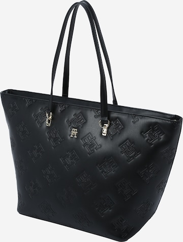 TOMMY HILFIGER Shopper in Black