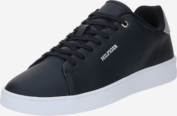 TOMMY HILFIGER Sneakers 'Court Cup' in Blue: front