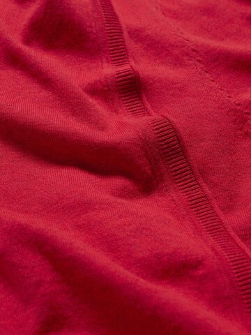 Seasalt Cornwall Gebreid vest ''Vanessa' in Rood