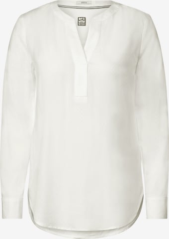 CECIL Blouse 'Dobby ' in White: front