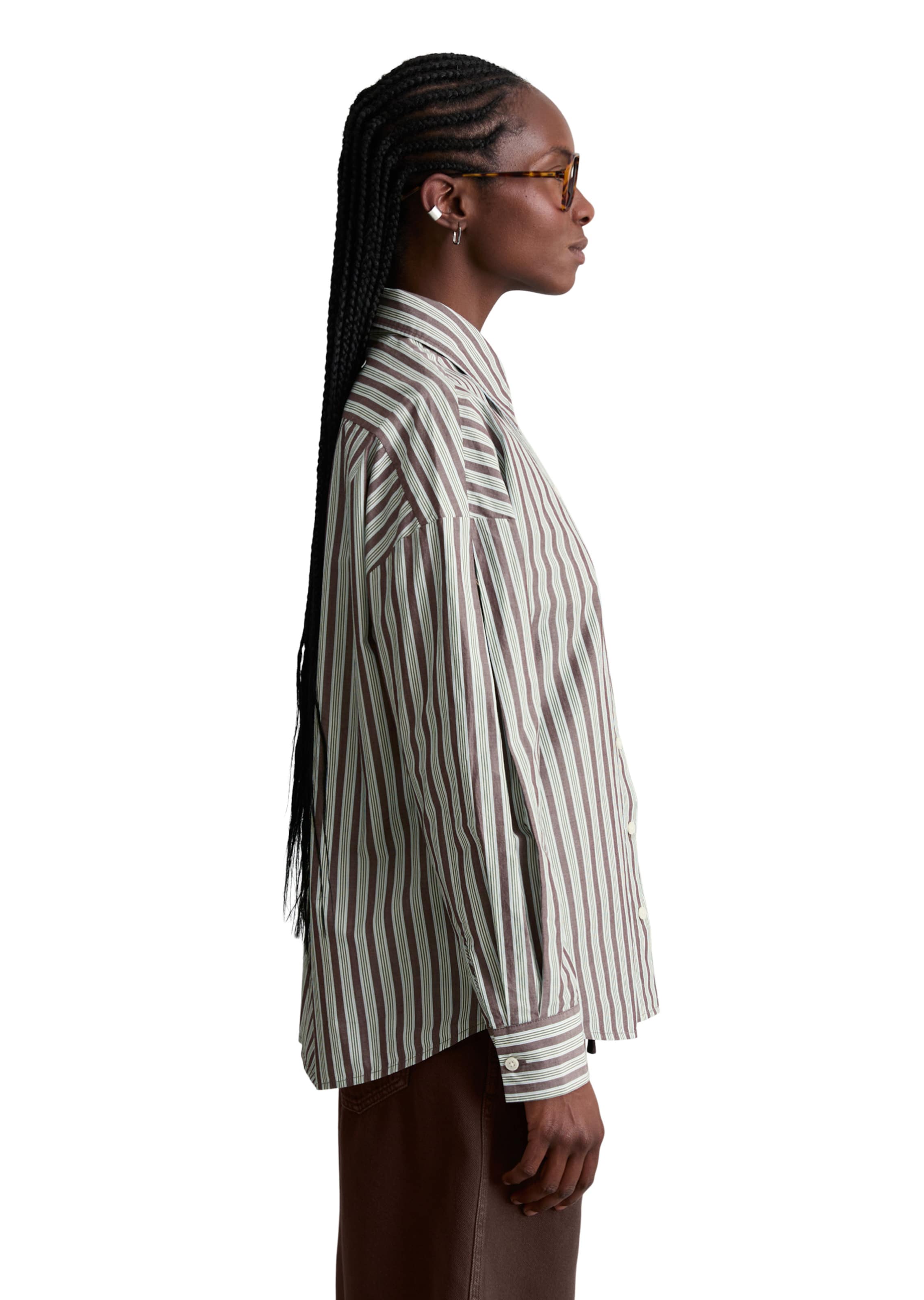 Marc O'Polo DENIM Bluse in Braun