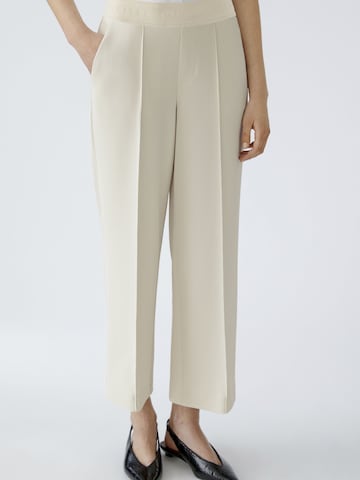 OUI Wide Leg Culotte 'Neya' in Beige: Vorderseite