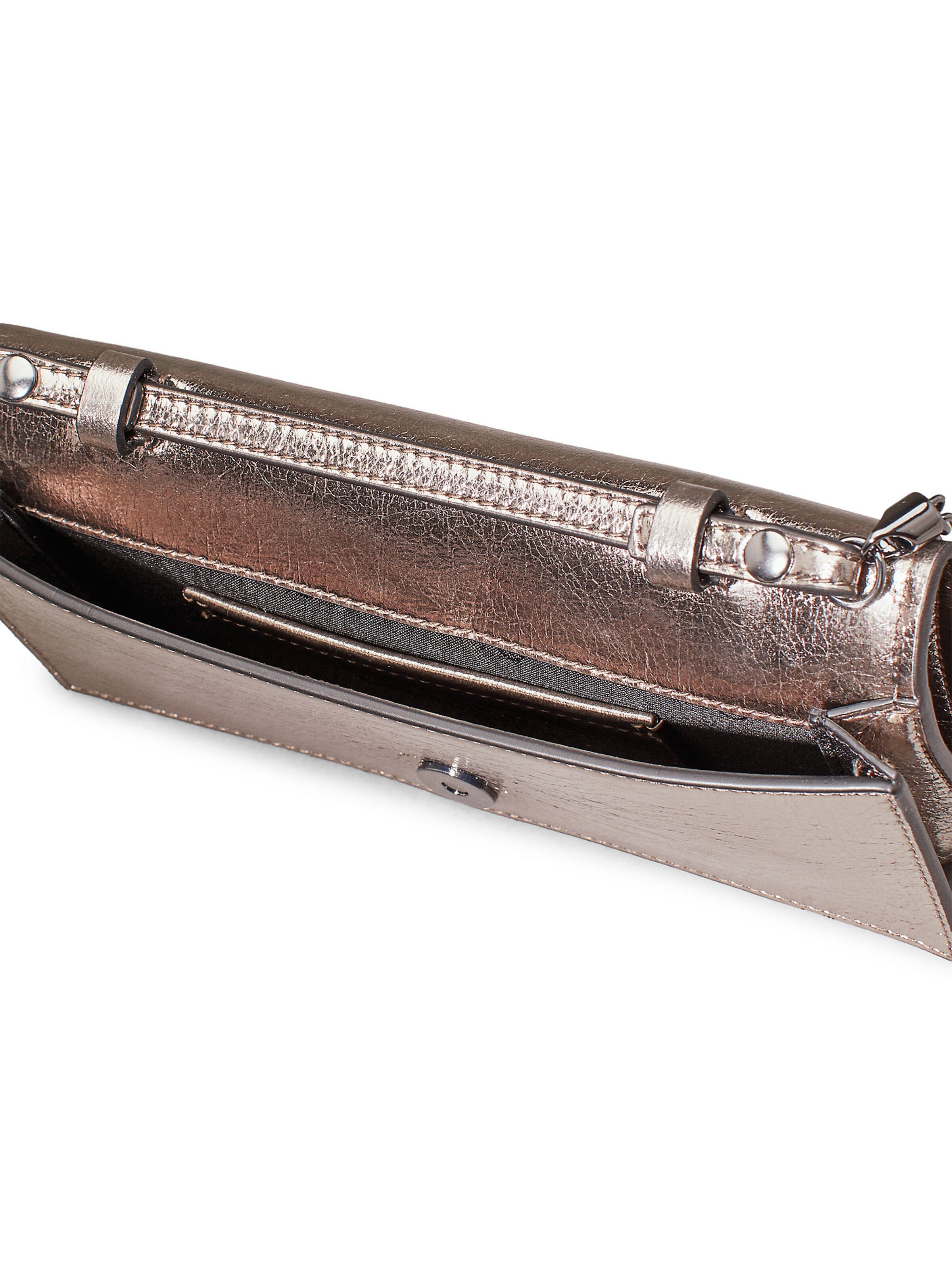 Calvin Klein Schoudertas in Zilver