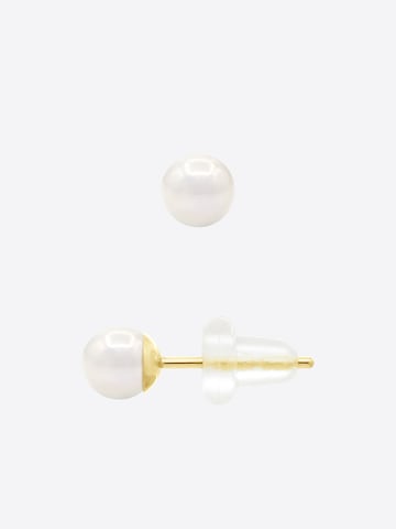 Boucles d'oreilles 'MARIGNAN' Ateliers Saint Germain en jaune : devant