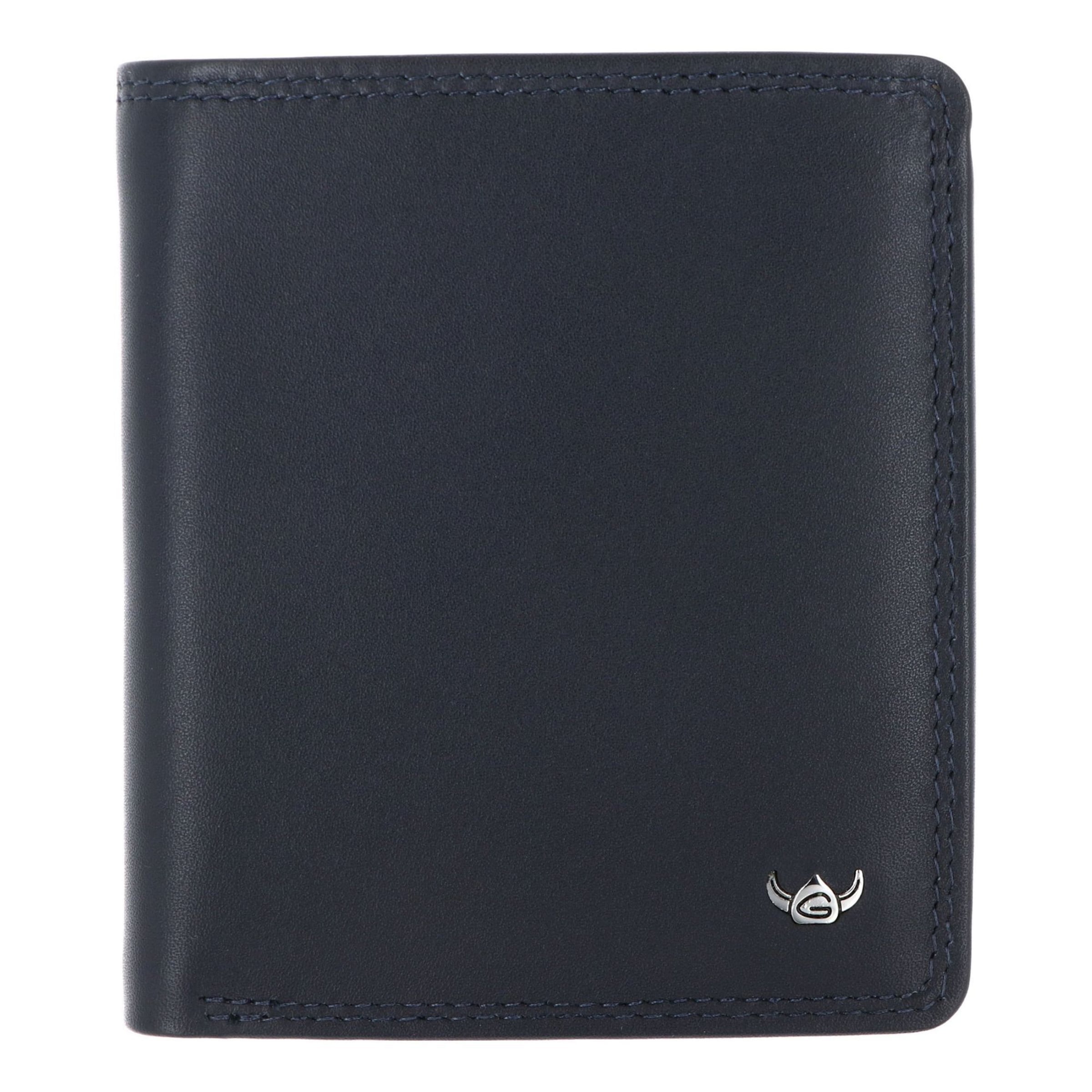 Porte-monnaies 'Polo ' GOLDEN HEAD en bleu : devant