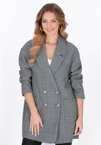 Manteau mi-saison 'Festive' faina en vert : devant