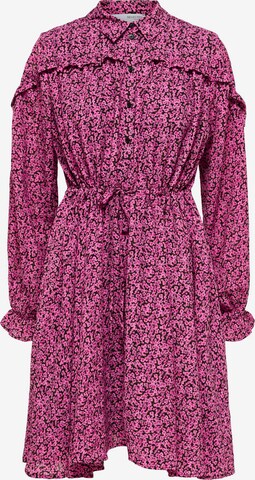 Robe-chemise SELECTED FEMME en violet : devant