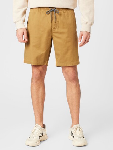 Volcom Loosefit Shorts 'Frickin' in Grün: predná strana