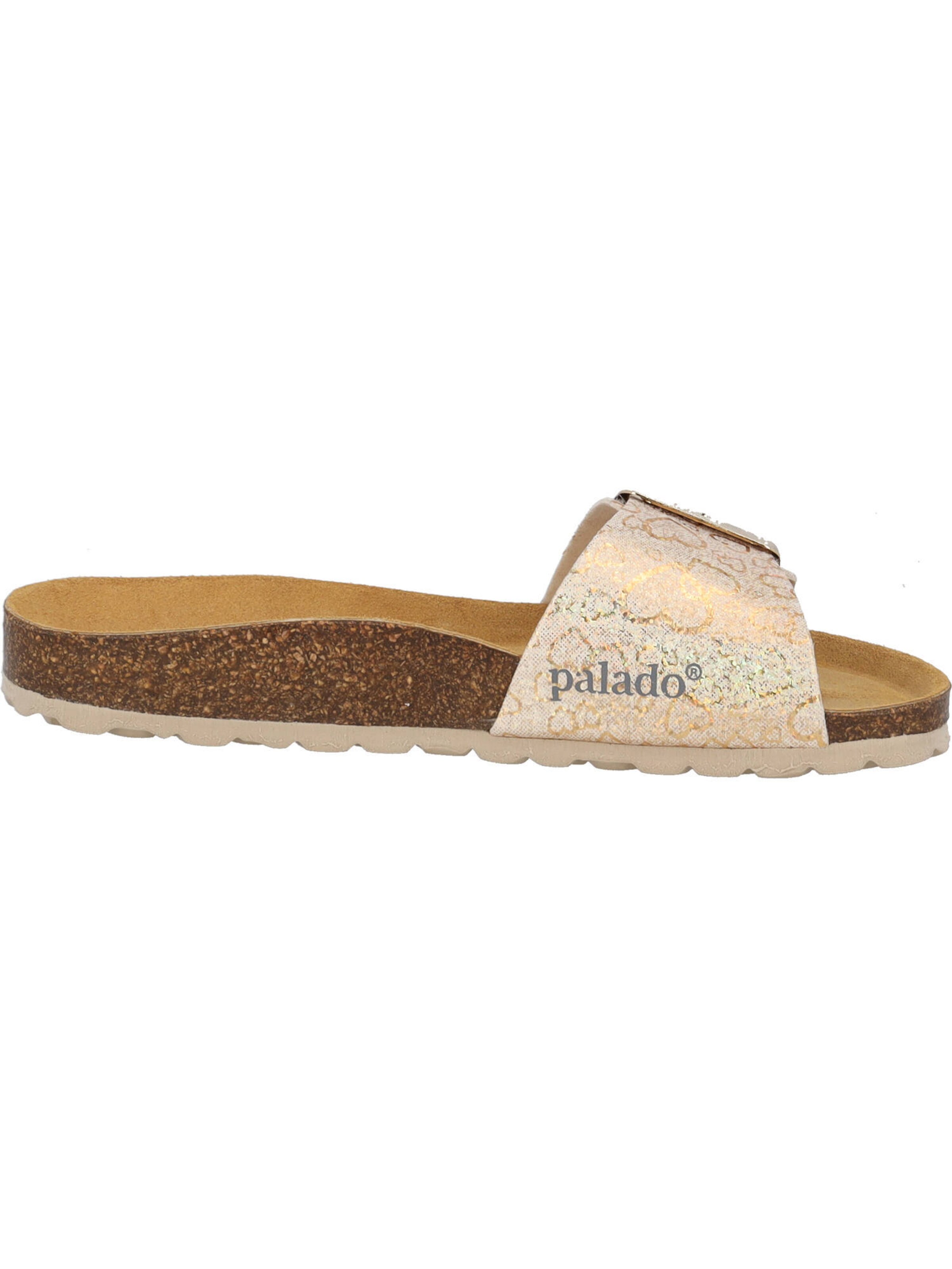 Mule 'Malta EGS Love' Palado by Sila Sahin en beige