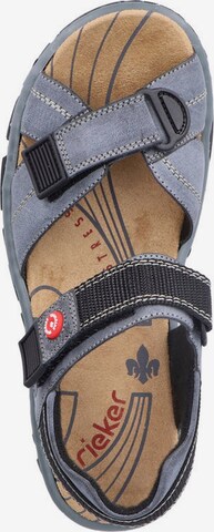 Rieker Trekking sandal in Blue