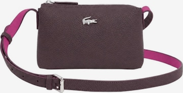 LACOSTE Torba na ramię 'Anna' w kolorze fioletowy: przód