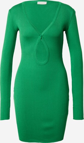 LeGer by Lena Gercke Sukienka z dzianiny 'Taira' w kolorze zielony: przód