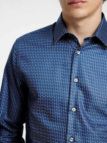 SELECTED Slim fit Overhemd 'SLHSOHO' in Blauw