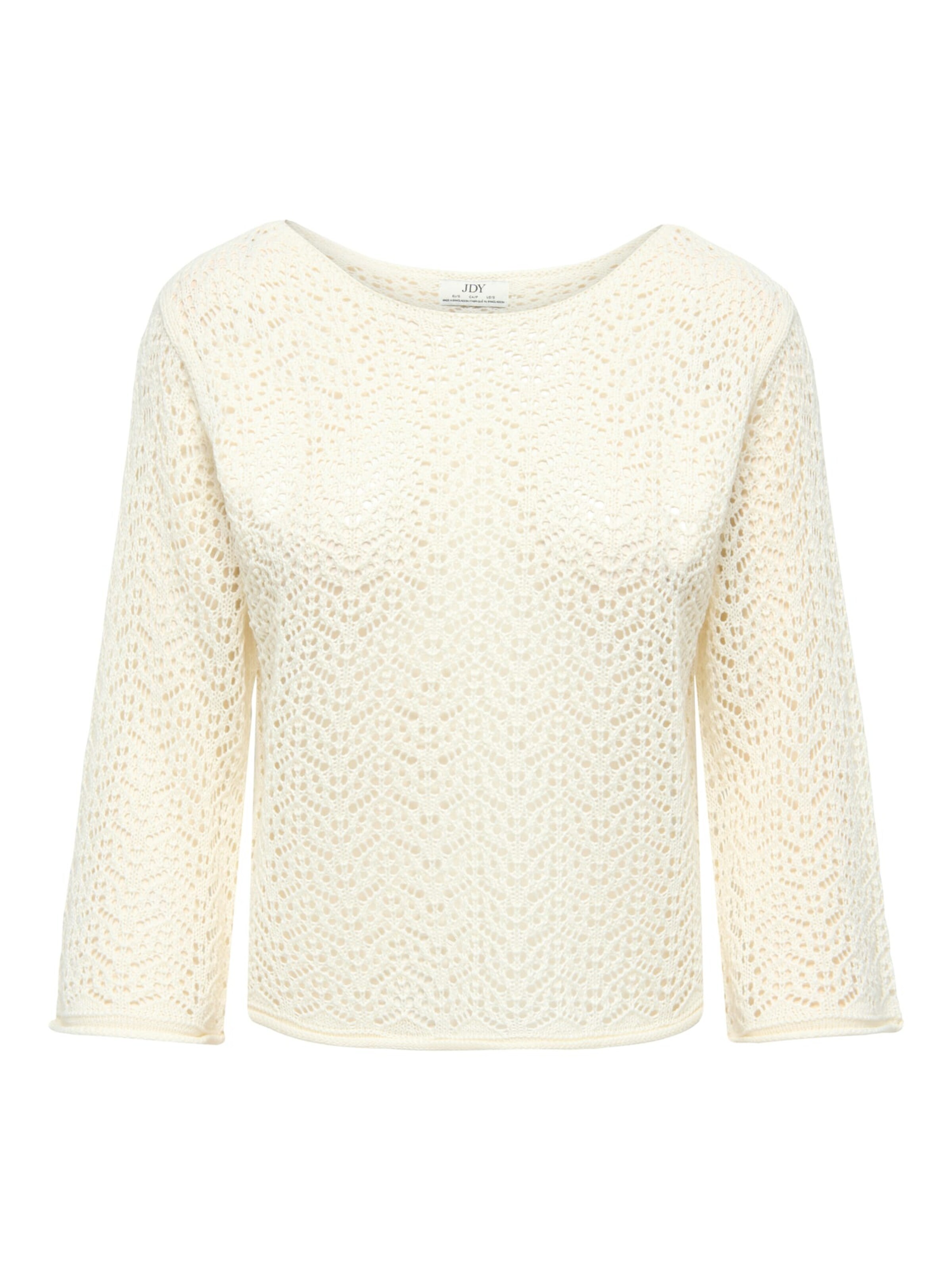 Jaqueline de Yong Sweater 'Mika' in White: front