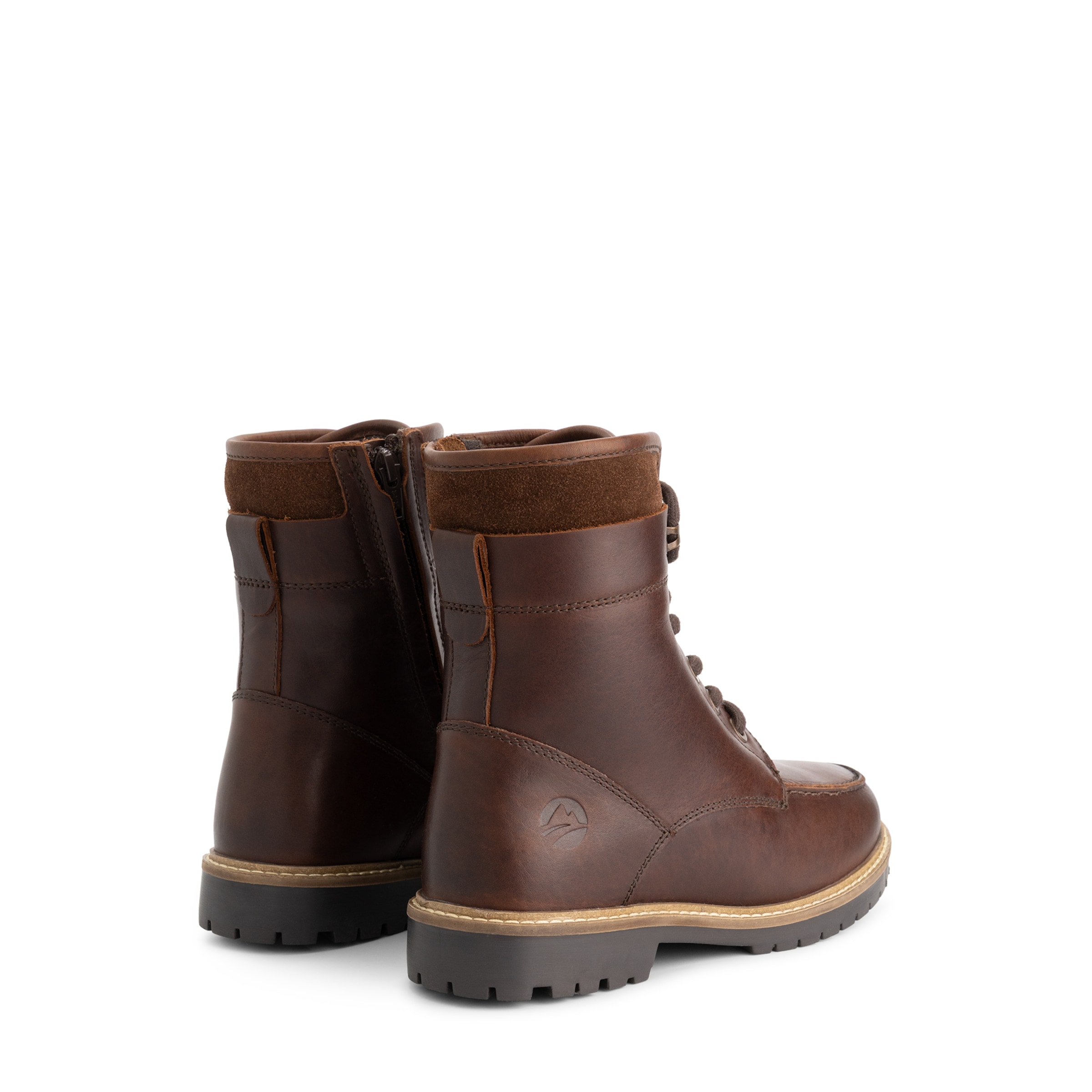 Travelin Lace-Up Ankle Boots 'Tronstad' in Brown