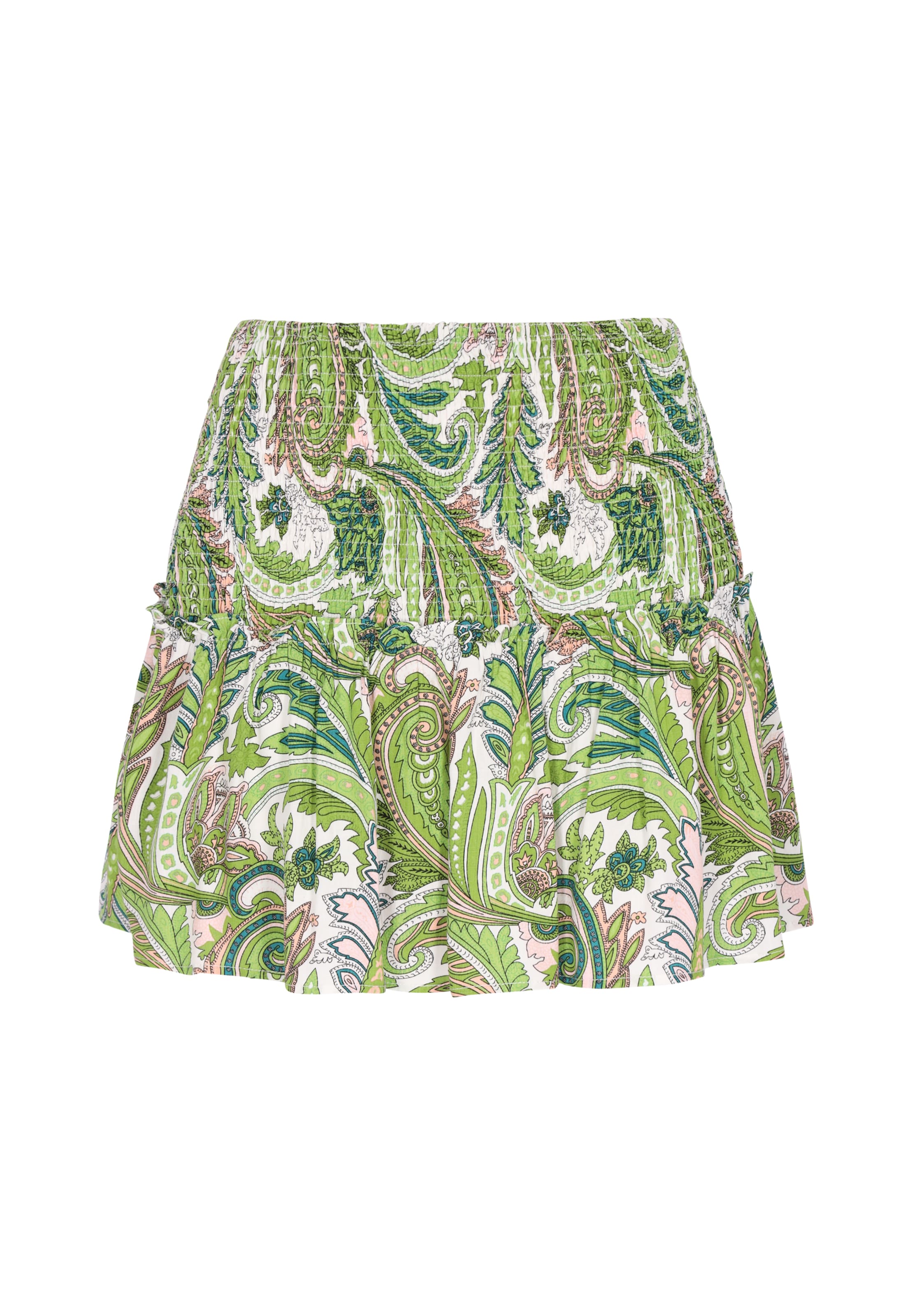 Jupe 'Festival' IZIA en vert : devant