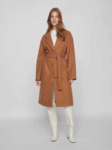 VILA Between-Seasons Coat 'POKO' in Brown