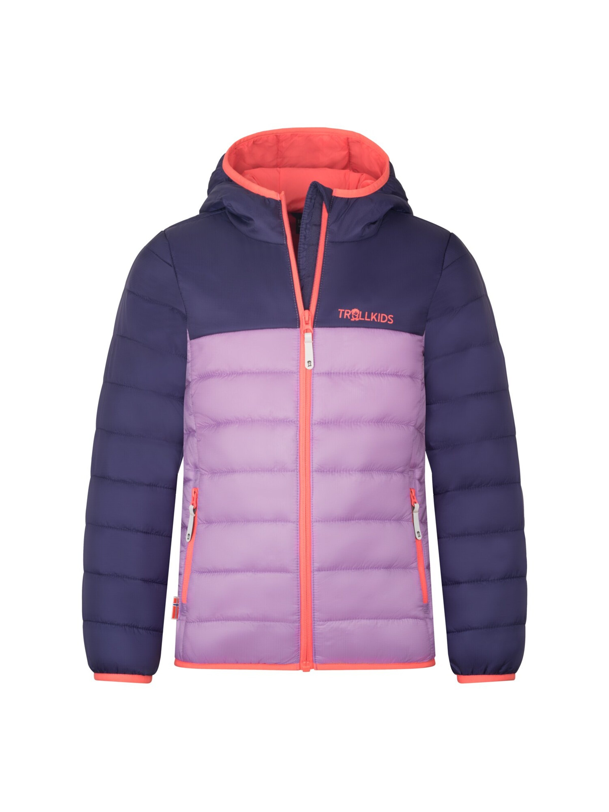 TROLLKIDS Outdoor jacket in Purple: front
