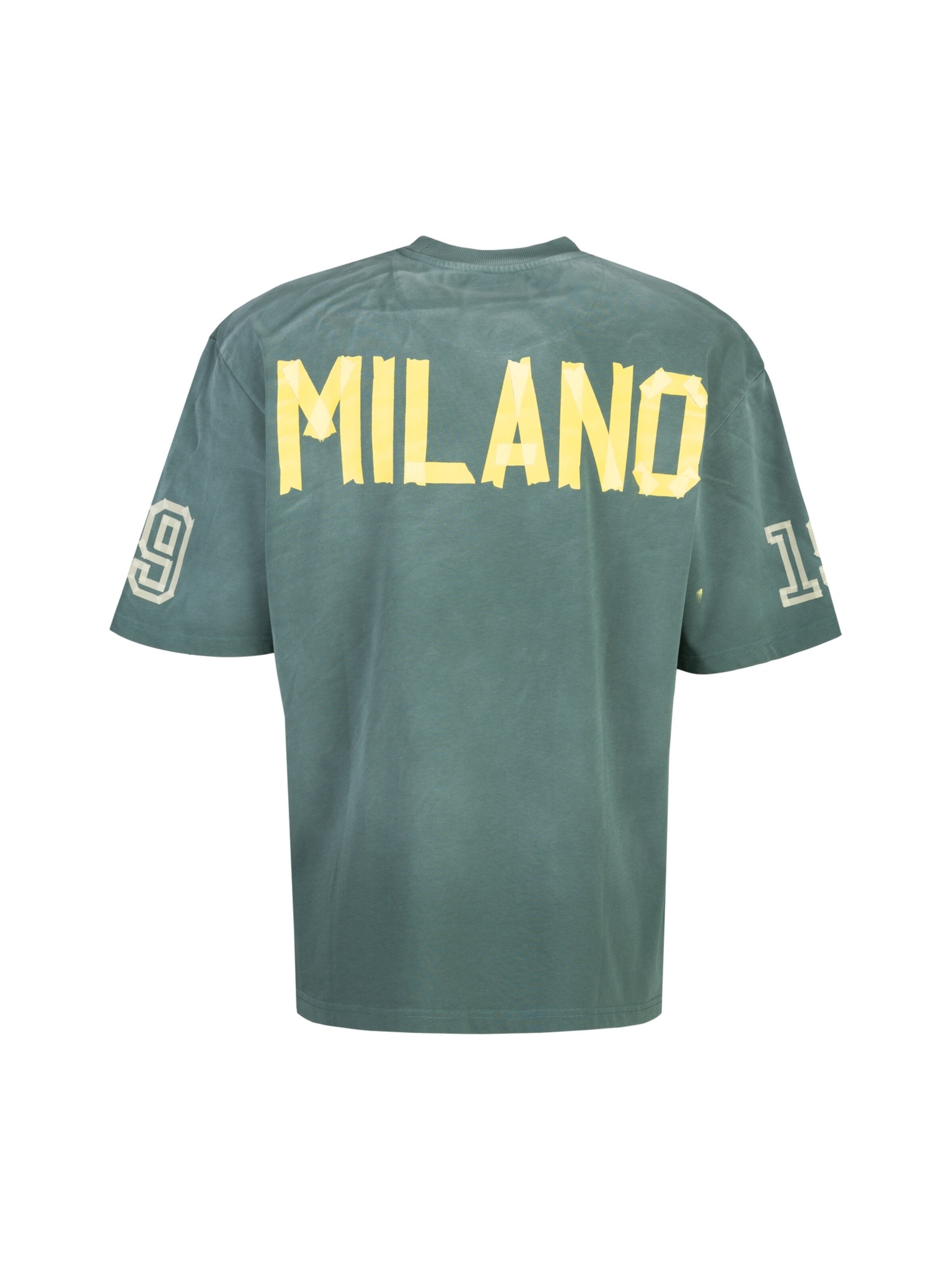 19V69 ITALIA Μπλουζάκι 'Tamaro' σε πράσινο