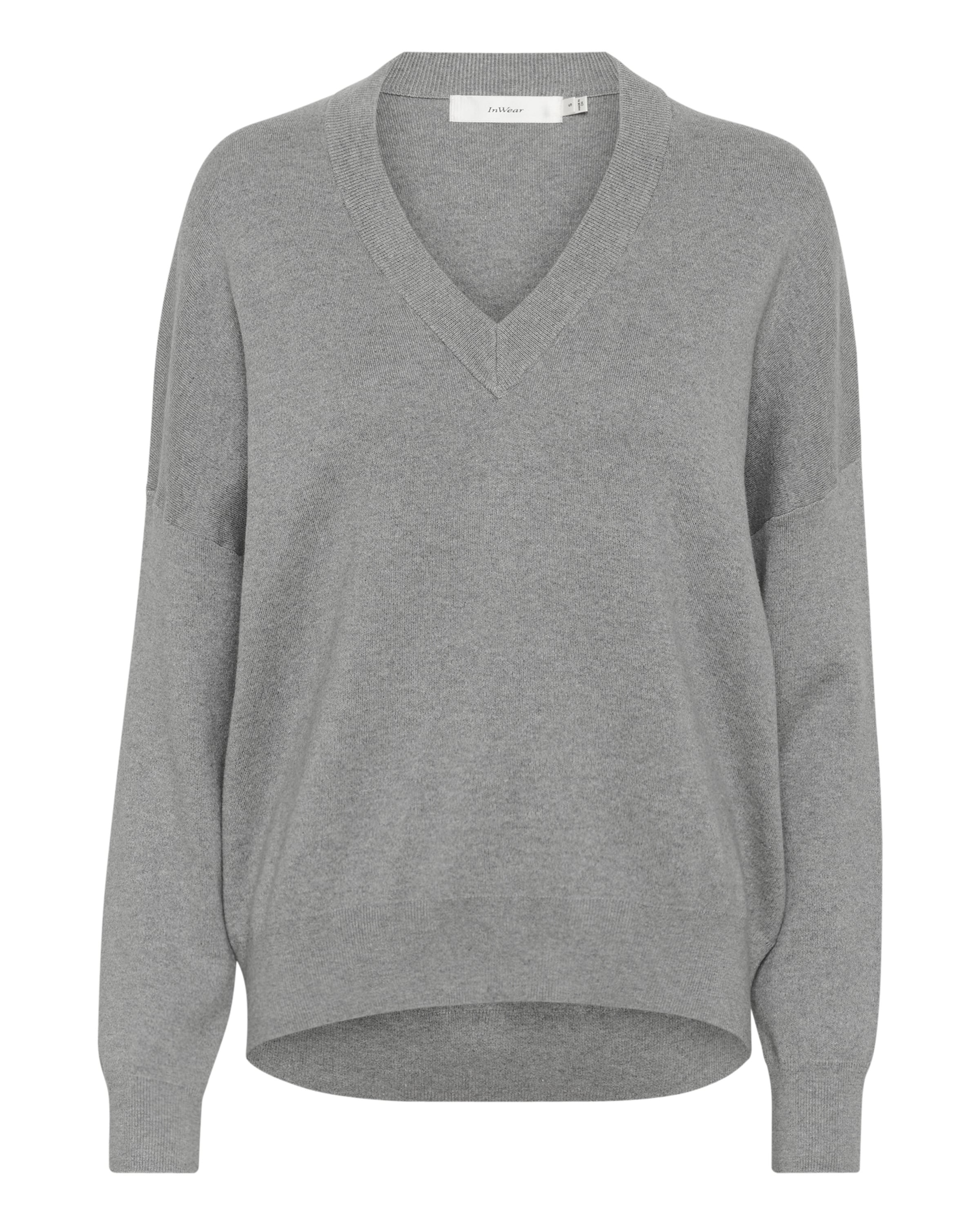 InWear Sweater 'Foster' in Grey: front