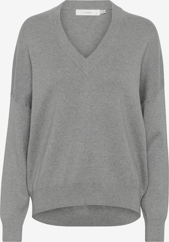 InWear Pullover 'Foster' in Grau: Vorderseite