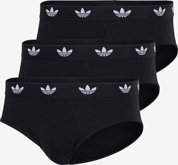 ADIDAS ORIGINALS Slip ' Comfort Flex ' in Black: front