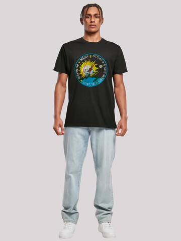 T-Shirt 'NASA STS 41 Discovery Mission Badge Distressed' F4NT4STIC en noir