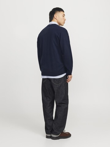 JACK & JONES Strickjacke 'JJCalvin' in Blau