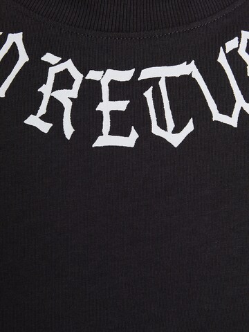 Bershka T-Shirt in Schwarz